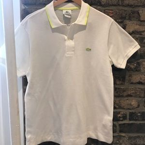 Men’s White Polo T-Shirt